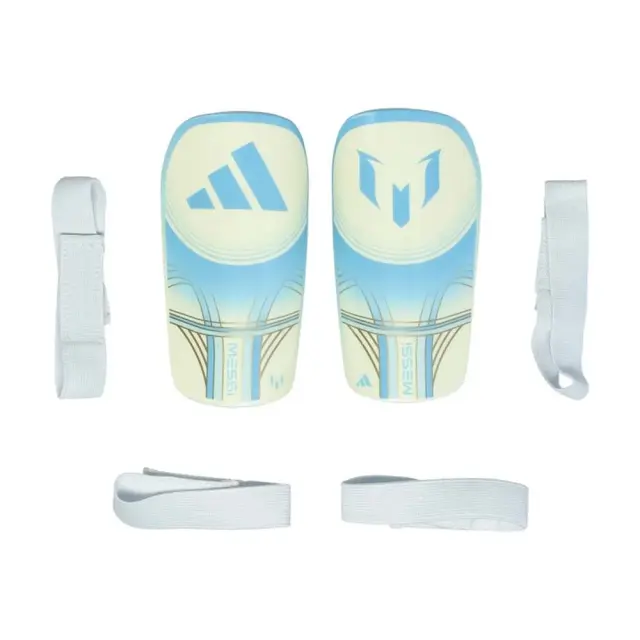 adidas Performance Adult Messi EU Club Shin Guards Άσπρο - Γαλάζιο KV8451 (adidas Performance) 2