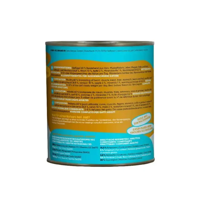 Lucky Lou LifeStage Adult Πουλερικά & Ελάφι (με Μήλο) 800gr 3