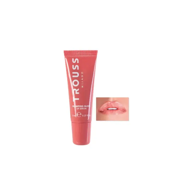 Trouss Milano Plumping Lip Serum, Transparent, Διάφανος Ενυδατικός Ορός Χειλιών με εφέ Όγκου 8ml