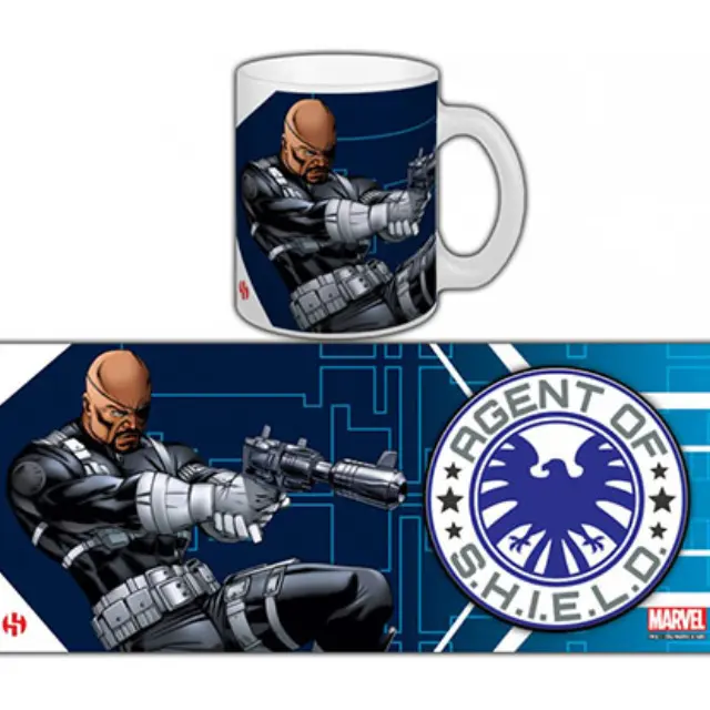 Semic Κούπα MARVEL - Ceramic Mug - Avengers Serie1 - Nick Fury 8x10x12,5cm (SMUG007)
