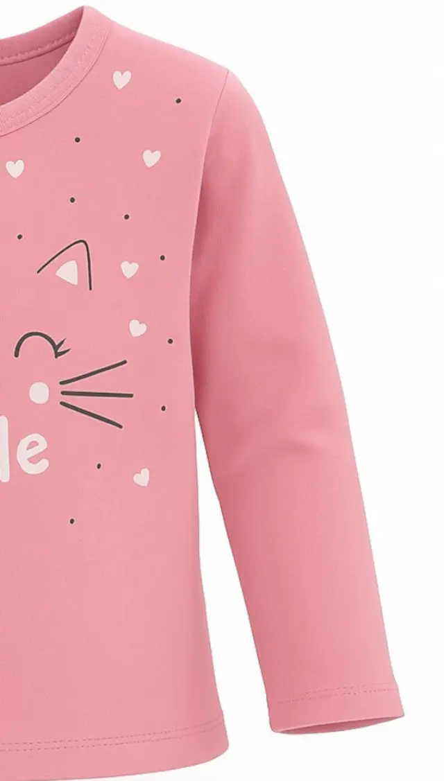 Μπλουζάκι Μακρυμάνικο Smile Venere Pink 8020625 - 12 M (80cm) 3