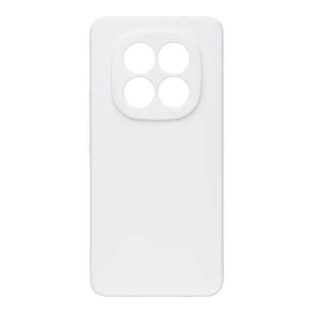 OBAL:ME Glossy Cover for Xiaomi Redmi Note 15 Pro 4G White 2