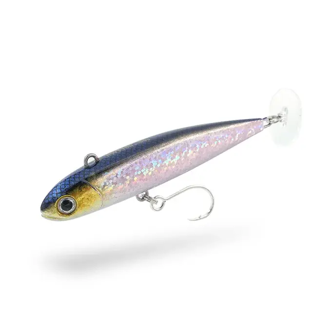 Τεχνητό Fiiish Power Tail SW 100mm-55gr PWT834 - Silver Green 2