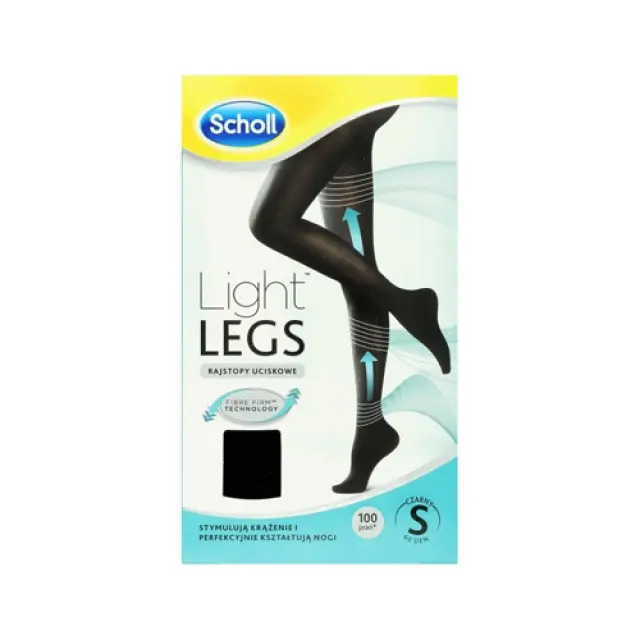Scholl Light Legs 60 Den Size Small Black 2