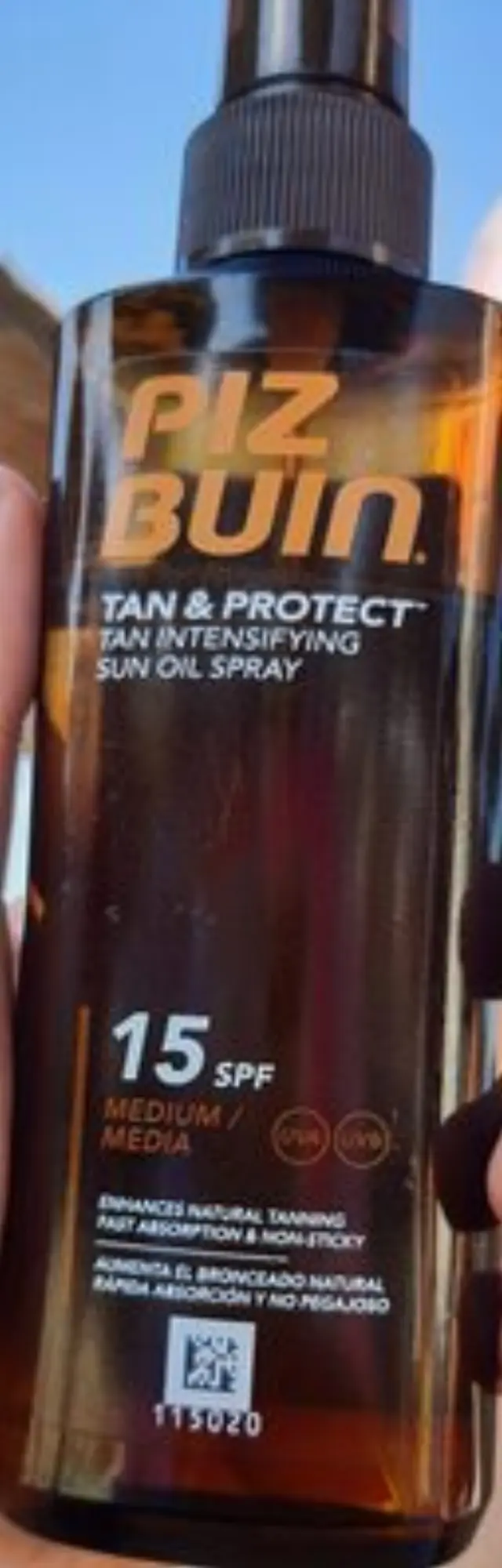 Piz Buin Oil Tan & Protect Αδιάβροχο Αντηλιακό Λάδι για το Σώμα SPF15 σε Spray 150ml 3