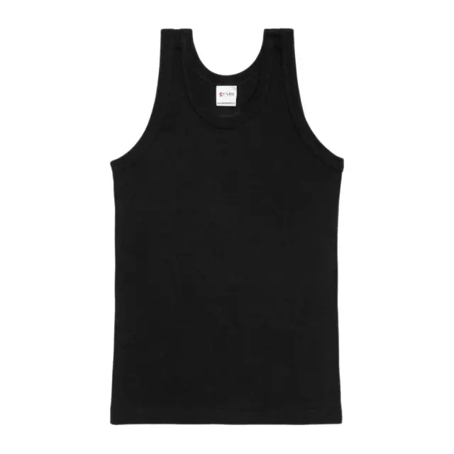 FMS Παιδικό Φανελάκι Unisex Τιράντα, Χρώμα Μαύρο