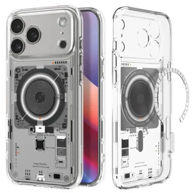 Θήκη TPU & PC Spigen Apple iPhone 17 Pro Max MagSafe Ultra Hybrid Neo One Διάφανο N69285