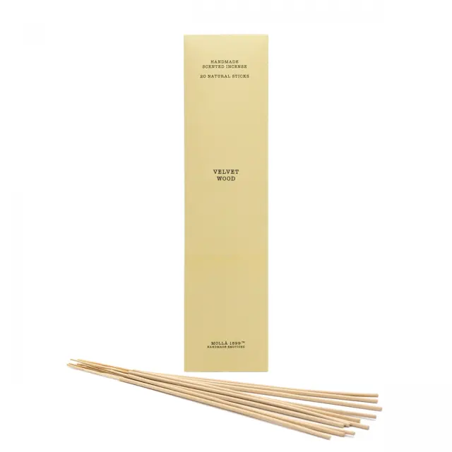 CERERIA MOLLA 1899 - INCENSE STICKS VELVET WOOD 20 ΤΕΜΑΧΙΑ - One size
