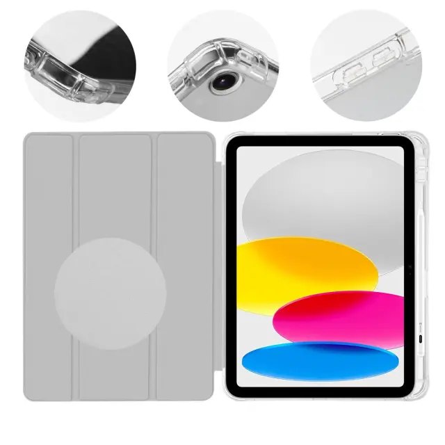 OBAL:ME MistyTab Case for Apple iPad 10.9 2022/11 2025 Light Gray 2