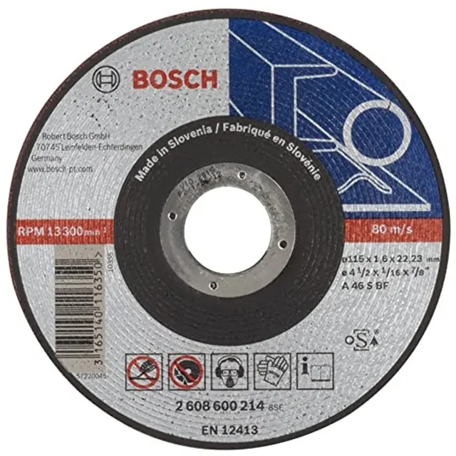 Δίσκος Κοπής Επίπεδος BOSCH EXPERT FOR METAL 115x1.6mm