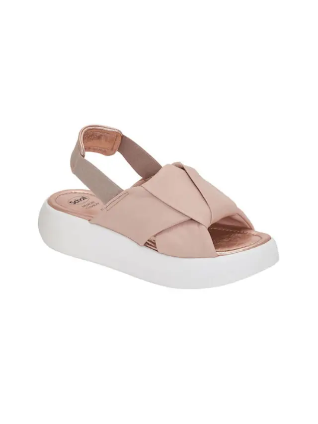 SCHOLL Boca Knot Ανατομικά Σανδάλια Light Pink - 38