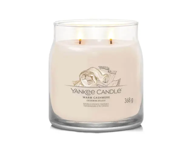 Αρωματικό Κερί Yankee Candle με διάρκεια καύσης έως 50 ώρες και άρωμα Warm Cashmere1701390E