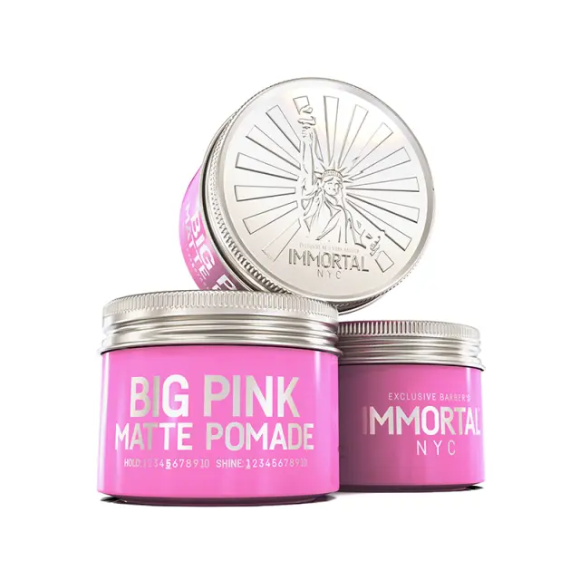 Immortal Big Pink Matte Pomade 100ml 3