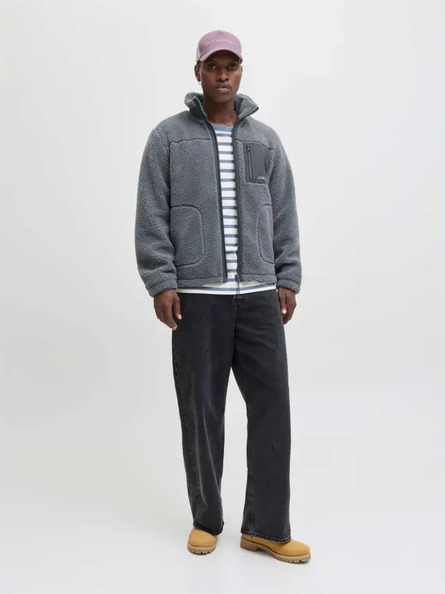 JJESOHO TEDDY JACKET NOOS Stormy Weather - L 2