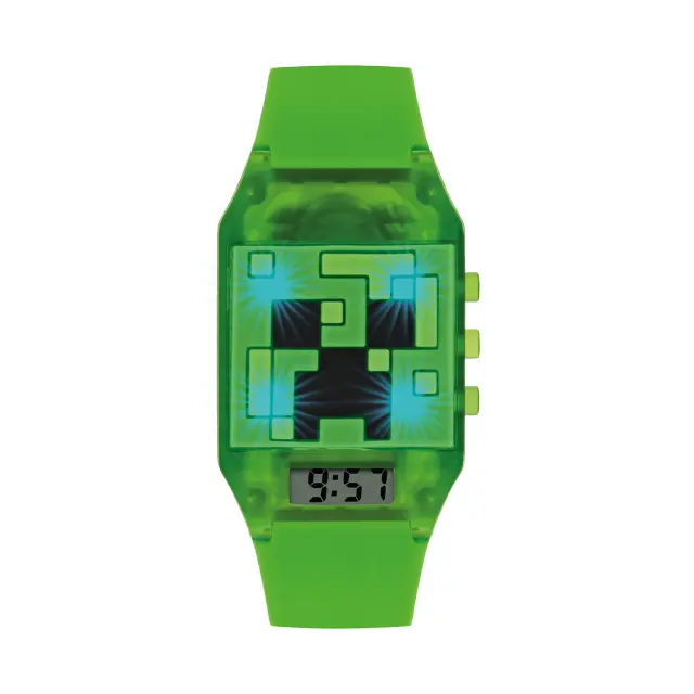 Disney Ρολόι Lightup Case Minecraft