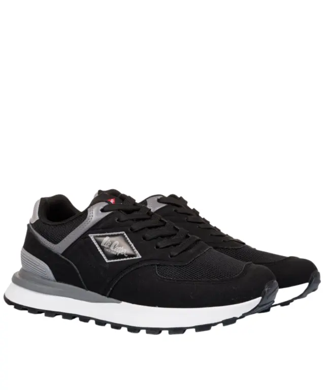 Lee Cooper - Ανδρικά Sneakers Ultron LCM628405-BLACK Μαύρο 3