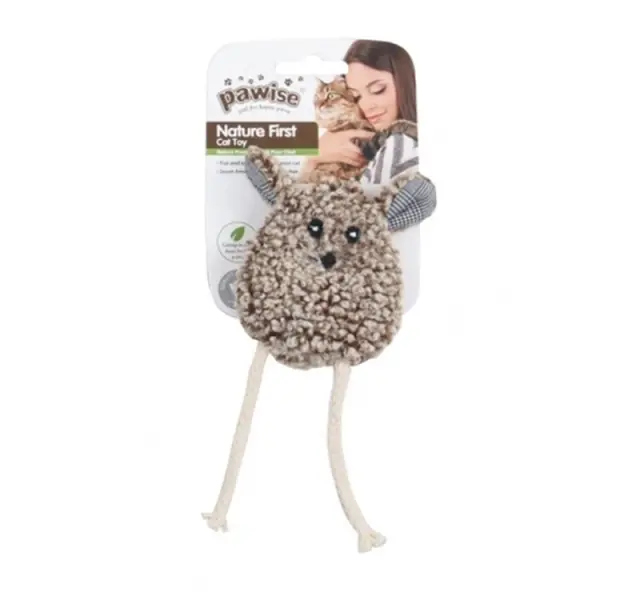 Pawise Simple Cat με Catnip (18.5cm) 20x0x11cm Μονόχρωμο