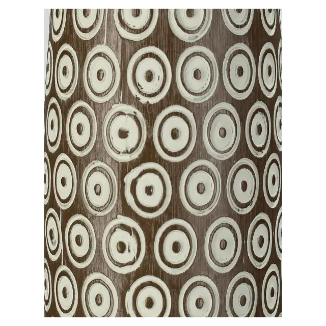 Διακοσμητικό Tribal Καφέ Polyresin 10X10X55cm 3