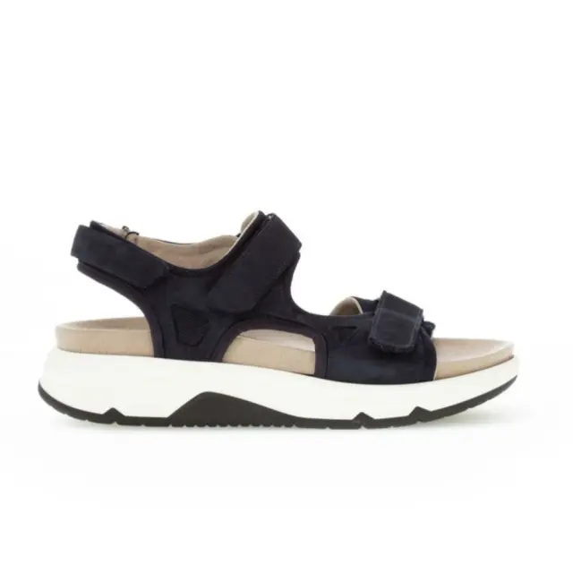 Gabor Πέδιλα Γυναικείο δέρμα Nubuck Μπλέ GAB/86889 36-BLUE
