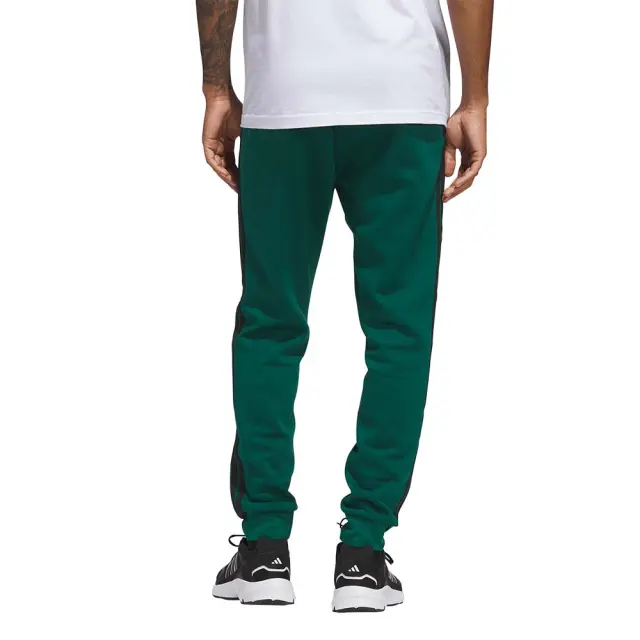 adidas Sportswear Men's 3Stripes Fleece Tapered Cut Pant Πράσινο JD1860 (adidas Sportswear) 2