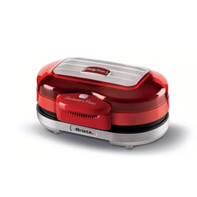 Ariete Συσκευή για Hamburger Party Time 1200W Red (205/00)