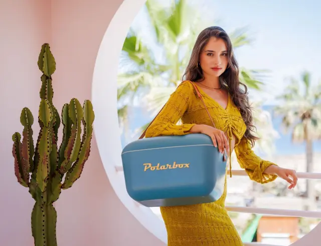 Φορητό Ψυγείο Classic Polarbox με χωρητικότητα 20L και διαστάσεις 45.1x30.6x28.1cm - PetrolPLB20/AZ/MOSTCLASS/W 3