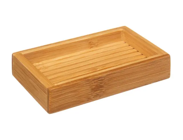 Θήκη για σαπούνι 5Five με διαστάσεις 12.3x8x2.5cm - Καφέ 174535