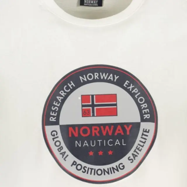 T-Shirt Norway 1963 856029_BIWHITE Λευκό - 2XL 3