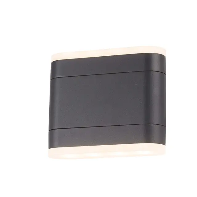 Aca Light LED SMD WALL LUMINAIRE 9W 480LM 110° 230V AC 3.000K DARK GREY CRI80 IP54 30.000HRS