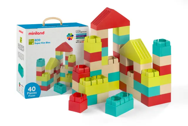 MINILAND ΣΕΤ ΔΡΑΣΤΗΡΙΟΤΗΤΩΝ ECO SUPER KIM BLOC 40 PCS