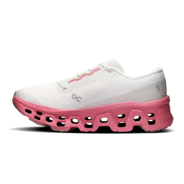 On Women's Cloudmonster 3 Άσπρο - Ροζ 3WG10035084 (On) 2