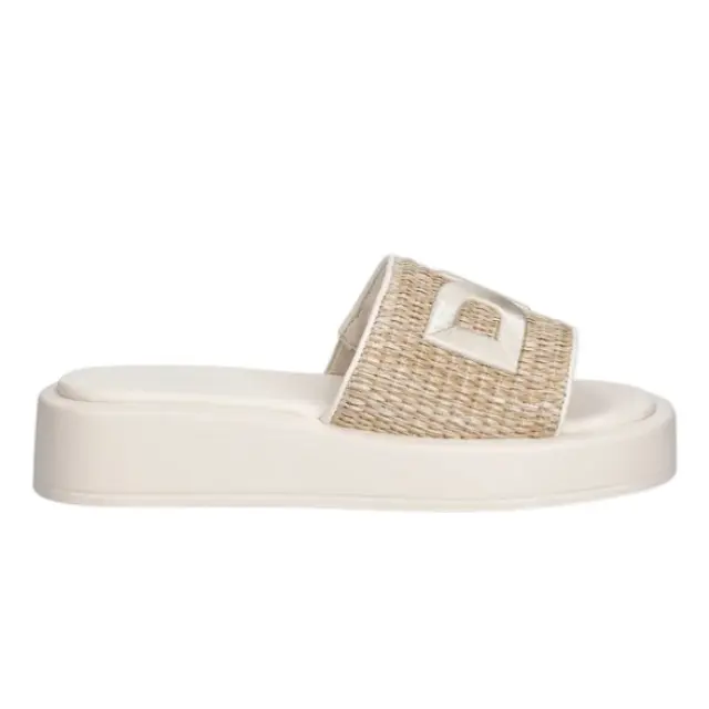 Γυναικεία Σανδάλια Flatforms DKNY Ondara K2697988-Natural Μπεζ - 37