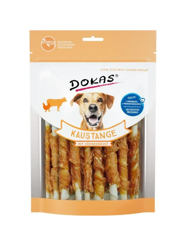 Dokas - Chewing Stick with Chicken Breast - 200 gr - Pet Supplies