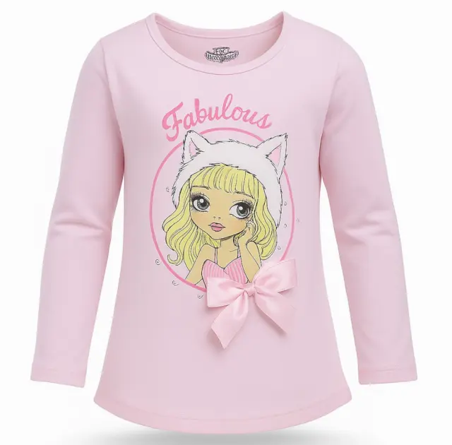 Μπλουζάκι Μακρυμάνικο Nana Pink 8020380 - 6-7 Y (122cm)