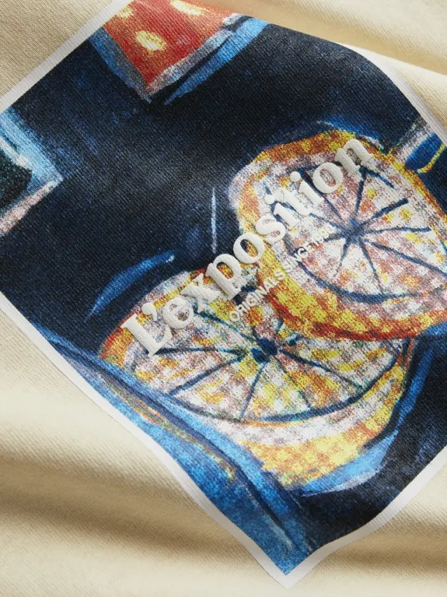 JORNOTO ART TEE SS CREW NECK buttercream 3
