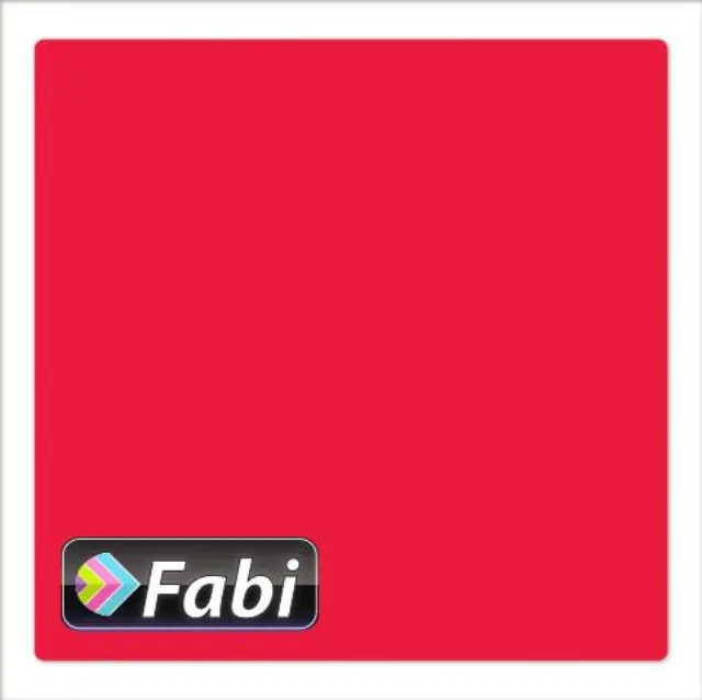 Αφρώδη φύλλα Fabi 30x40 2mm Κόκκινα 88033