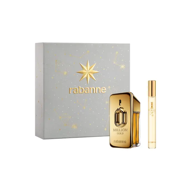 Paco Rabanne 1 Million Parfum Set Ανδρικό Άρωμα 50ml + Mini Travel Spray 10ml