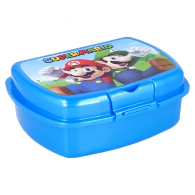 Φαγητοδοχείο Super Mario blue Lunch Box -09650