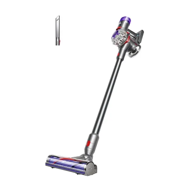 Επαναφορτιζόμενη Σκούπα Stick Dyson V8 Origin (Έκδοση 2026) – 130AW, 425W, Κεφαλή Motorbar™ με Τεχνολογία De-tangling (Silver/Nickel)
