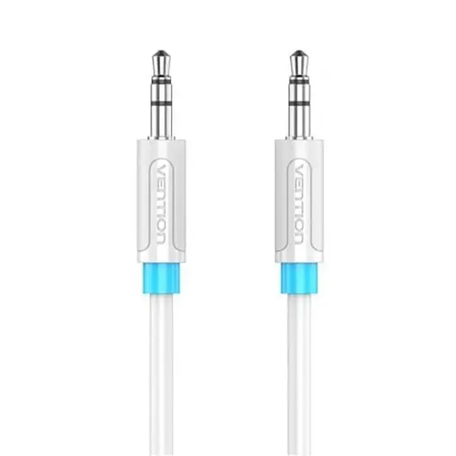 VENTION TRS 3.5mm Male to Male Audio Cable 0.8M White (VAS-A65-W080) (VENVAS-A65-W080)
