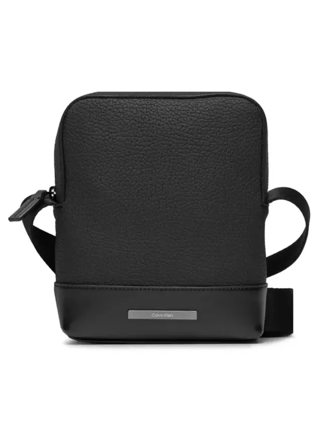 Calvin Klein - Ανδρική Τσάντα Ώμου/Χιαστί Modern Bar Reporter S K50K511242-BEH σε Μαύρο χρώμα