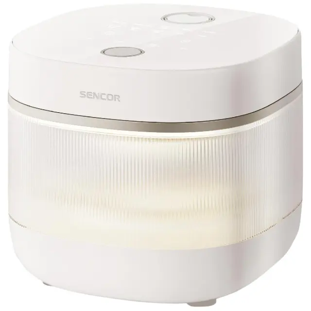 Ατμομάγειρας Ρυζιού Sencor SRM 2000WH 2lt 500W με Ανοξείδωτο Κάδο
