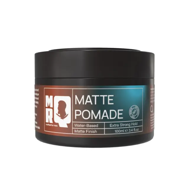 MrQ Hard - Water Pomade - Firm Hold | Shine Finish 100ml - Πομάδα Έντονης Λάμψης Με Πολύ Δυνατό Κράτημα - Qure