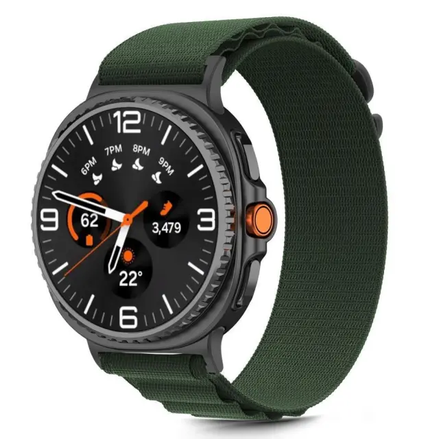 Tech-Protect® Nylon Pro Λουράκι για Galaxy Watch 8/9/Classic (40/44/46mm)- Army Green.