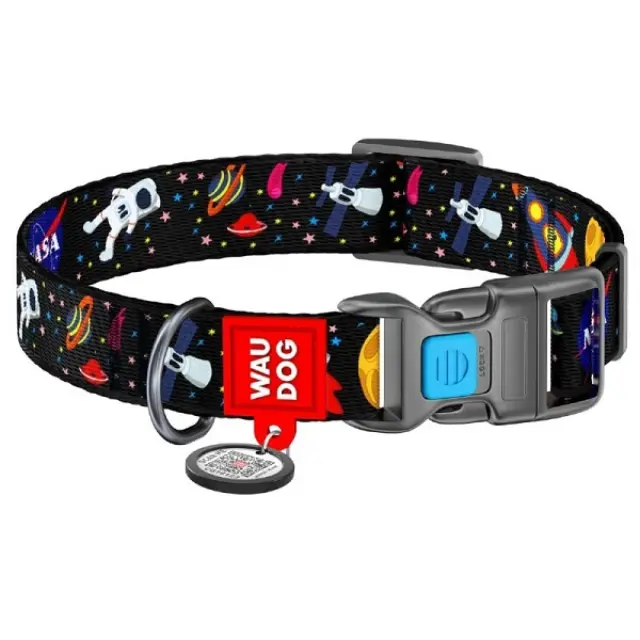 ΠΕΡΙΛΑΙΜΙΟ WAUDOG NASA PLASTIC 2,5X35-58CM ΜΕ SMARTID XLARGE