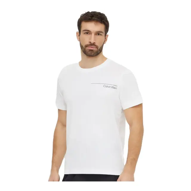 Calvin Klein Ανδρικό T-Shirt Crew Neck Tee CK Meta Legacy, Χρώμα Pvh Classic White - XL
