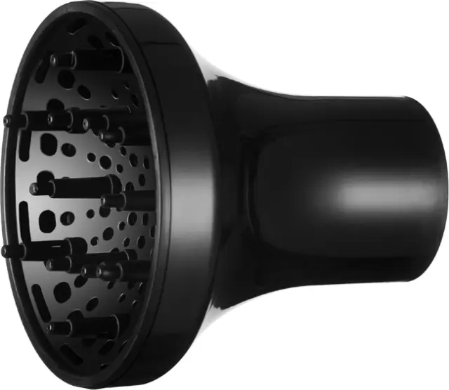 Eurostil Universal Diffuser Black Φυσούνα για Πιστολάκια Μαλλιών Μαύρη