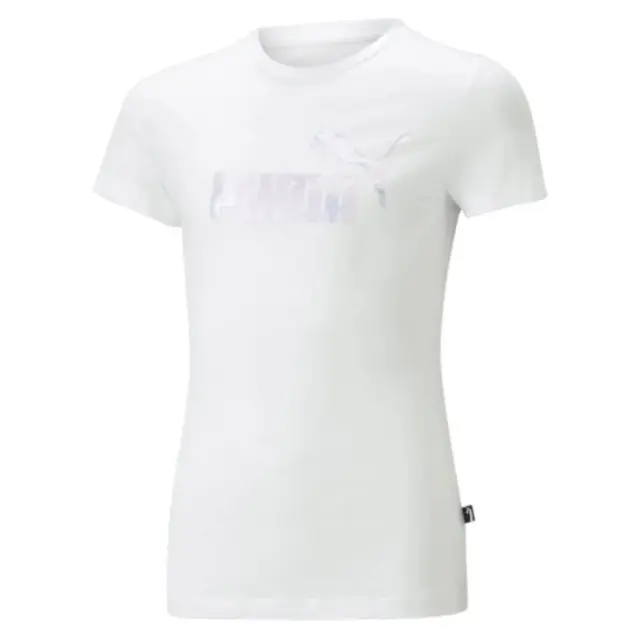 Puma Monarch Logo T-shirt White 675268-02 - 128