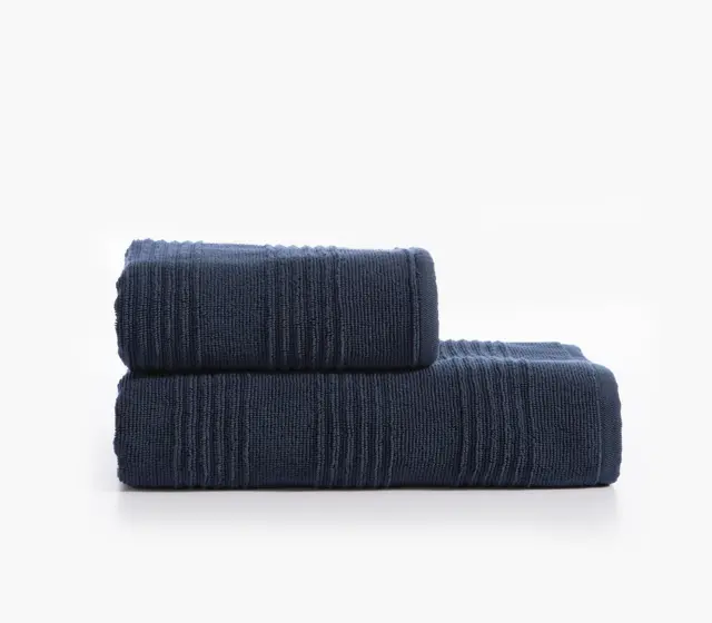 Nef-Nef Homeware Σετ Πετσέτες 2 τεμ. Boat 70x140 Μαύρο