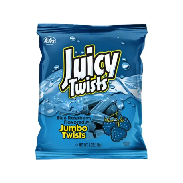 Juicy Twists Blue Raspberry 113gr